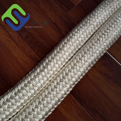 Il doppio ha intrecciato la corda di nylon del filo di Marine Mooring Ropes 12 per le grandi navi