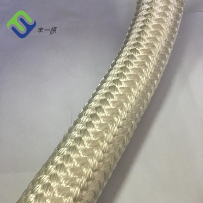Corda intrecciata d'attracco di nylon resistente di navigazione da diporto 48mm della poliammide a 2 pollici della corda doppia