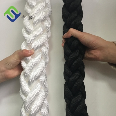la corda intrecciata poliestere di 80mmx220m ha intrecciato l'alta corda di tenacia di 8 fili