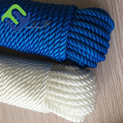 Alta Tensibilità 3 Stringi Torto 4mm-60mm Nylon Ship Mooring Rope Polyamide Barca a vela