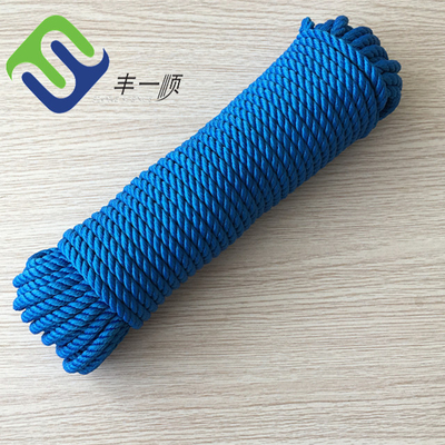 Corda di nylon di Marine Mooring Rope Sailing Yacht della poliammide torta 3 fili
