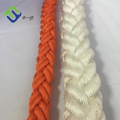 Il filo 8 ha intrecciato Marine Polyester Fiber Rope 48mm con colore su misura