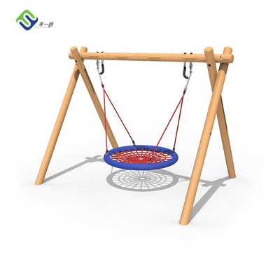 Oscillazione Seat 100cm 120cm di web dei bambini dell'oscillazione del nido dell'uccello del campo da giuoco