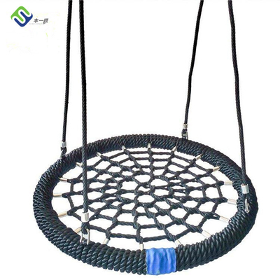 Oscillazione Seat 100cm 120cm di web dei bambini dell'oscillazione del nido dell'uccello del campo da giuoco