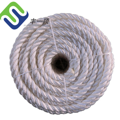 L'alta rottura carica la corda di nylon torta filo 100% della fibra 3 della poliammide per Marine Using