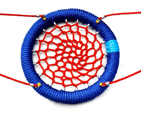 100 cm Colori personalizzati Commercial Swing Net Nido di uccelli Swing per il parco giochi