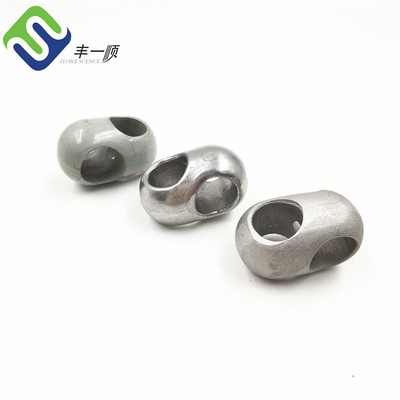 Alluminio trasversale 16mm 34g del connettore della corda del campo da giuoco della corda d'argento