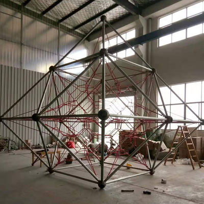 il web netto rampicante su misura Diamond Shape TUV della corda del campo da giuoco dei bambini ha fornito