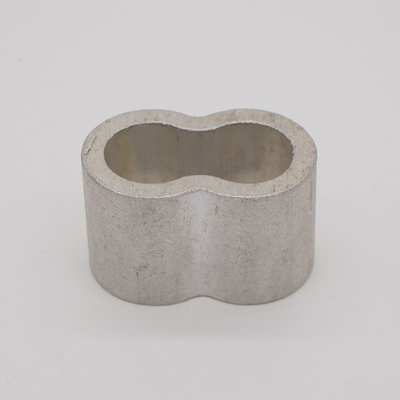 connettori di alluminio d'argento della piegatura della corda del connettore della corda del campo da giuoco di 16mm