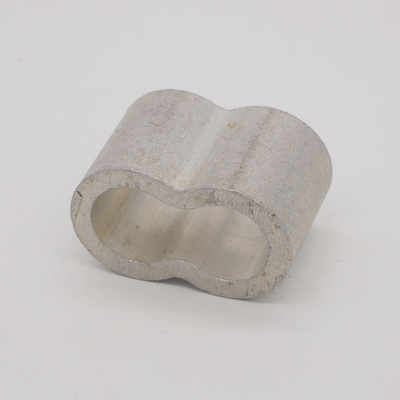 connettori di alluminio d'argento della piegatura della corda del connettore della corda del campo da giuoco di 16mm