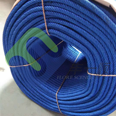 Corda combinata con anima in filo di acciaio PP da 6 fili da 16 mm per rete da arrampicata per parco giochi