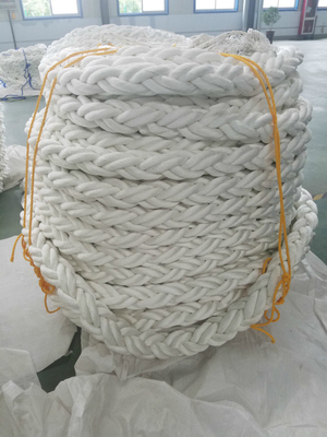 Corda Hawser Mono Polipropilene Corda marina 8 fili Personalizzata 60 mm