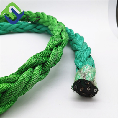 Corde di filo combinato di PP marino 38 mm per cavi di trascinamento in mare profondo
