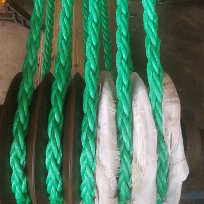 44mmx500m raffio della corda di combinazione del mare profondo di 8 fili che scorre le corde