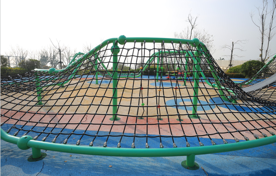 Giochi all'aperto della corda del campo da giuoco di Comercial per la scalata dei bambini