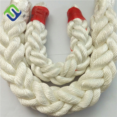 Diametro 56mm×220m corda d'attracco di nylon intrecciata 8 fili con il certificato dell'ABS